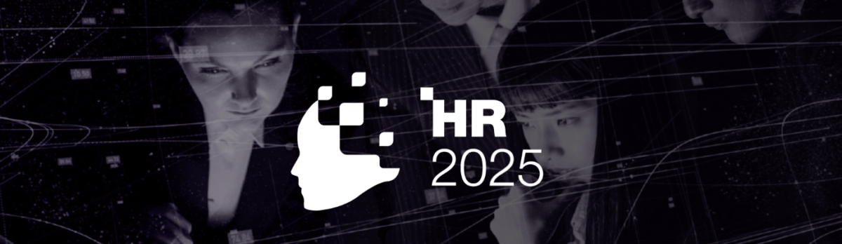 HR 2025 banner with people starting down at screen