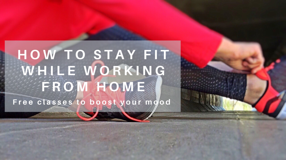 Woman tying sneakers