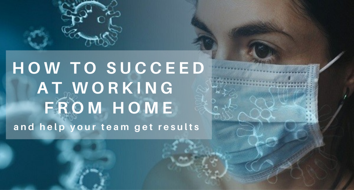 Woman with mask and covid particles