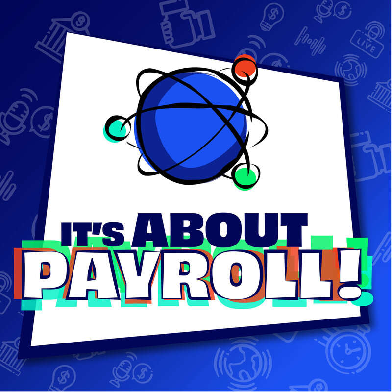 Logo it's about payroll podcast
