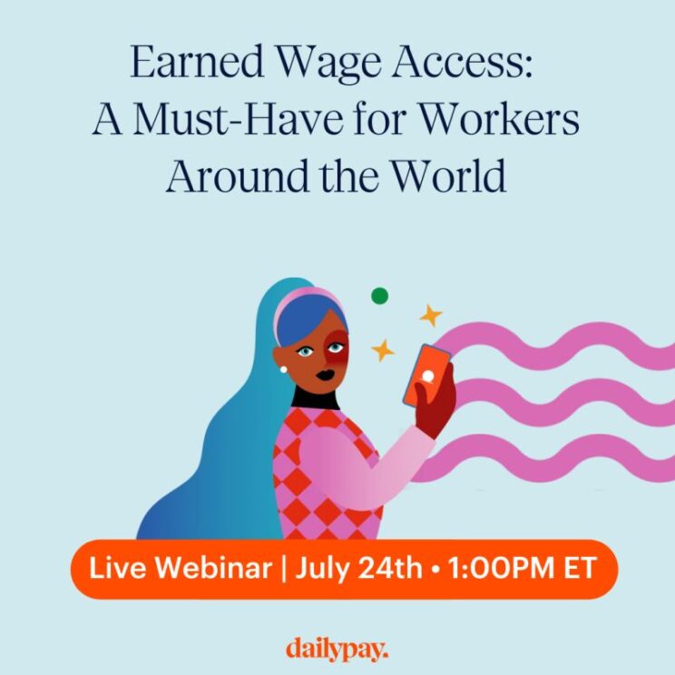 Earned Wage Access webinar invite