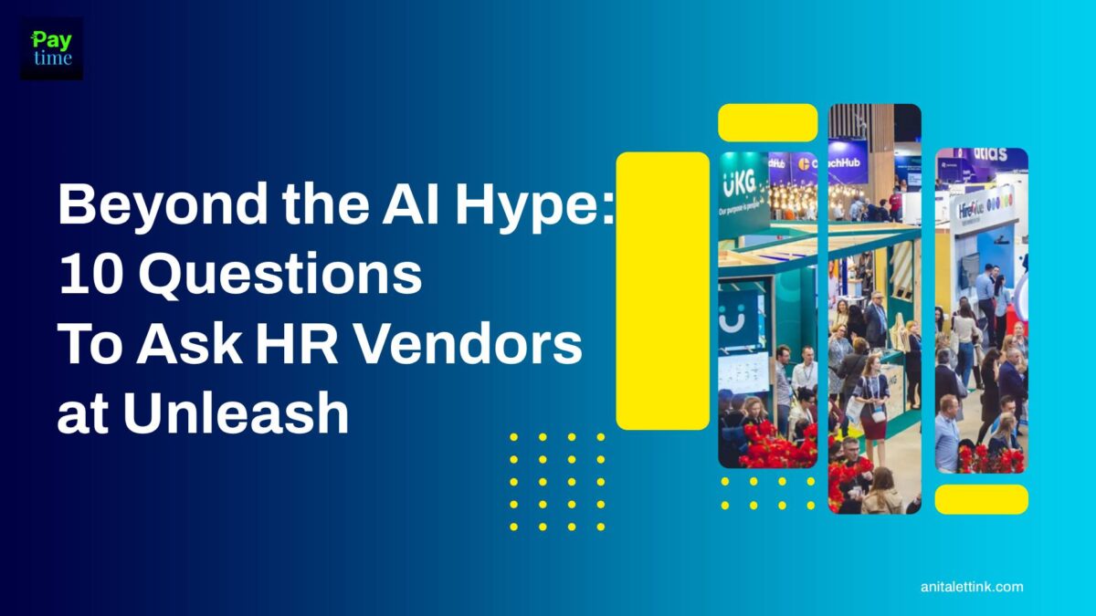 Booths with people at Unleash