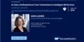 Invitation to SAP Webinar with headshot of Anita Lettink