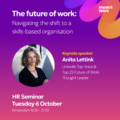 Invitation for Anita Lettink's Future of Work keynote at ImpactWork